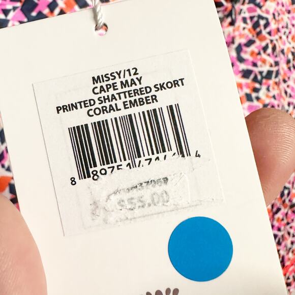 Lady Hagen Skirts Lady Hagen Cape May Multi-Color Golf Skort women’s size 12 NEW - Picture 10 of 13